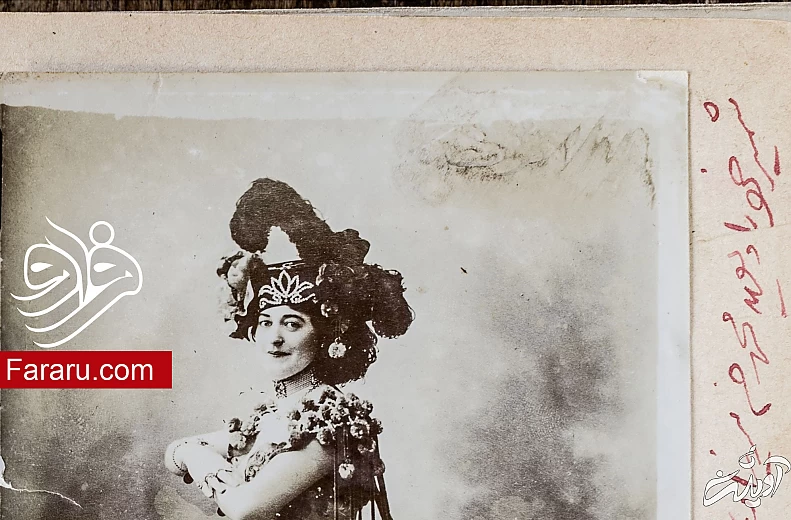 عکس‌های دیده نشده از سوگلی‌های دربار احمد شاه قاجار و ولیعهدش